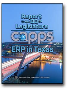 state of texas capps|Enterprise Resource Planning (ERP) – CAPPS .